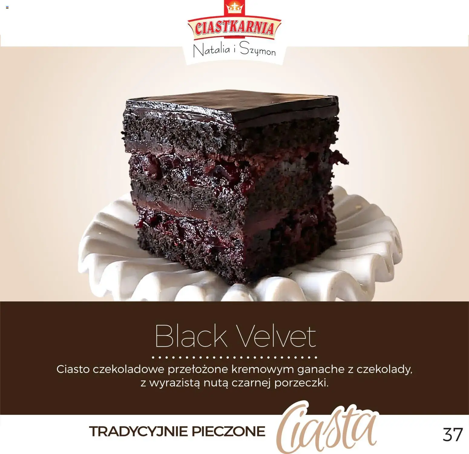 Topaz Gazetka - Ciasta  od 01.12.2025 | Strona: 37 | Produkty: Ciasto