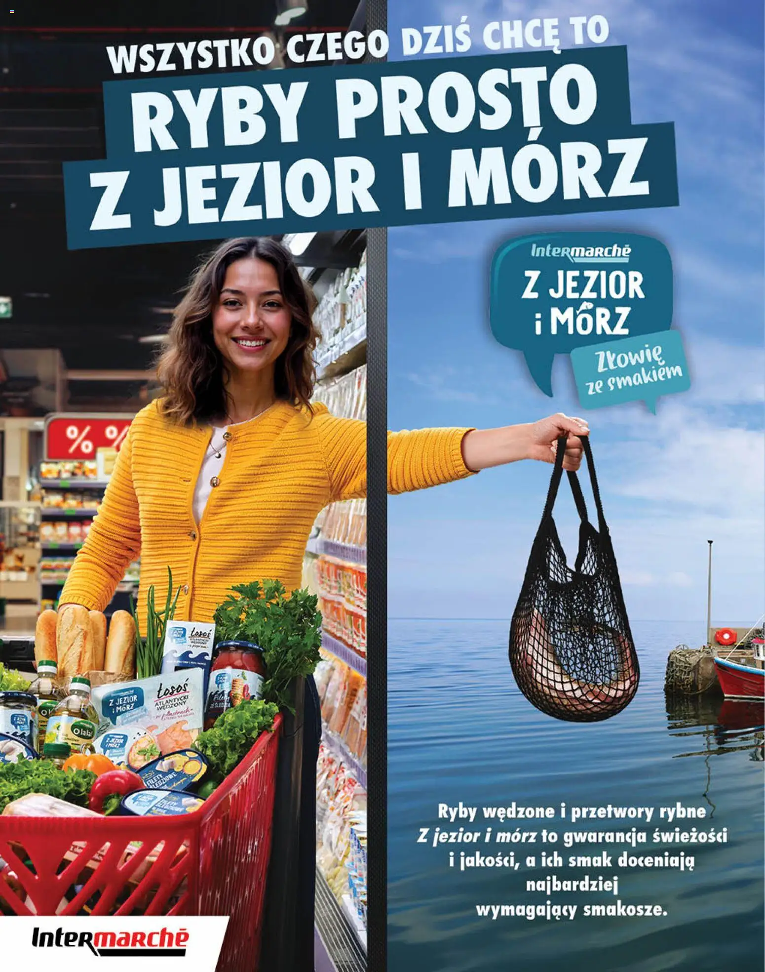 Intermarche Gazetka - O la la od 19.02.2026 | Strona: 14 | Produkty: Łosoś, Ryby