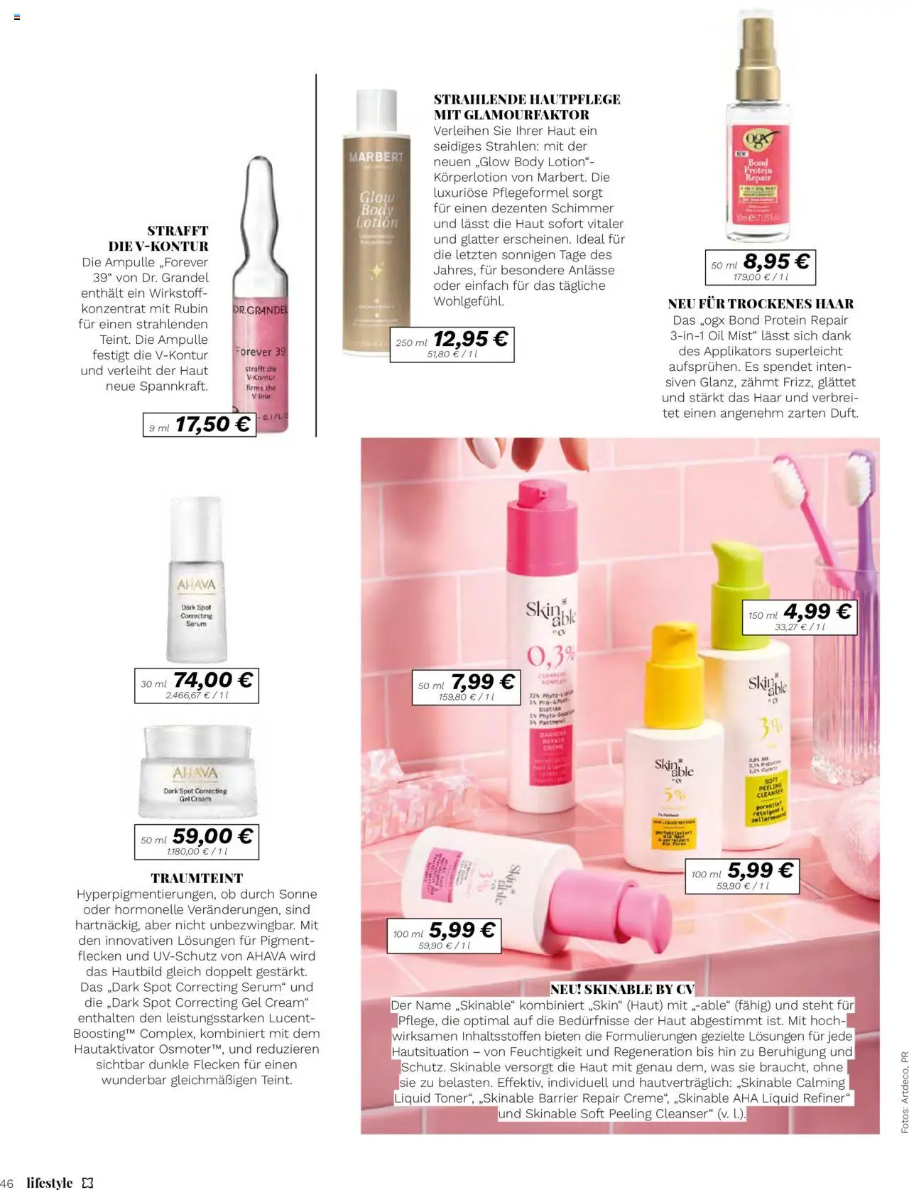 Müller  Lifestyle – gültig ab 15.09.2025 | Seite: 46 | Produkte: Creme, Peeling, Körperlotion, Serum