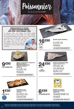 Monoprix - Prévisualisation de Monoprix catalogue valide à partir de 21.10.2025 | Page: 12 | Produits: Poissonnerie, Dorade royale, Poisson, Saumon