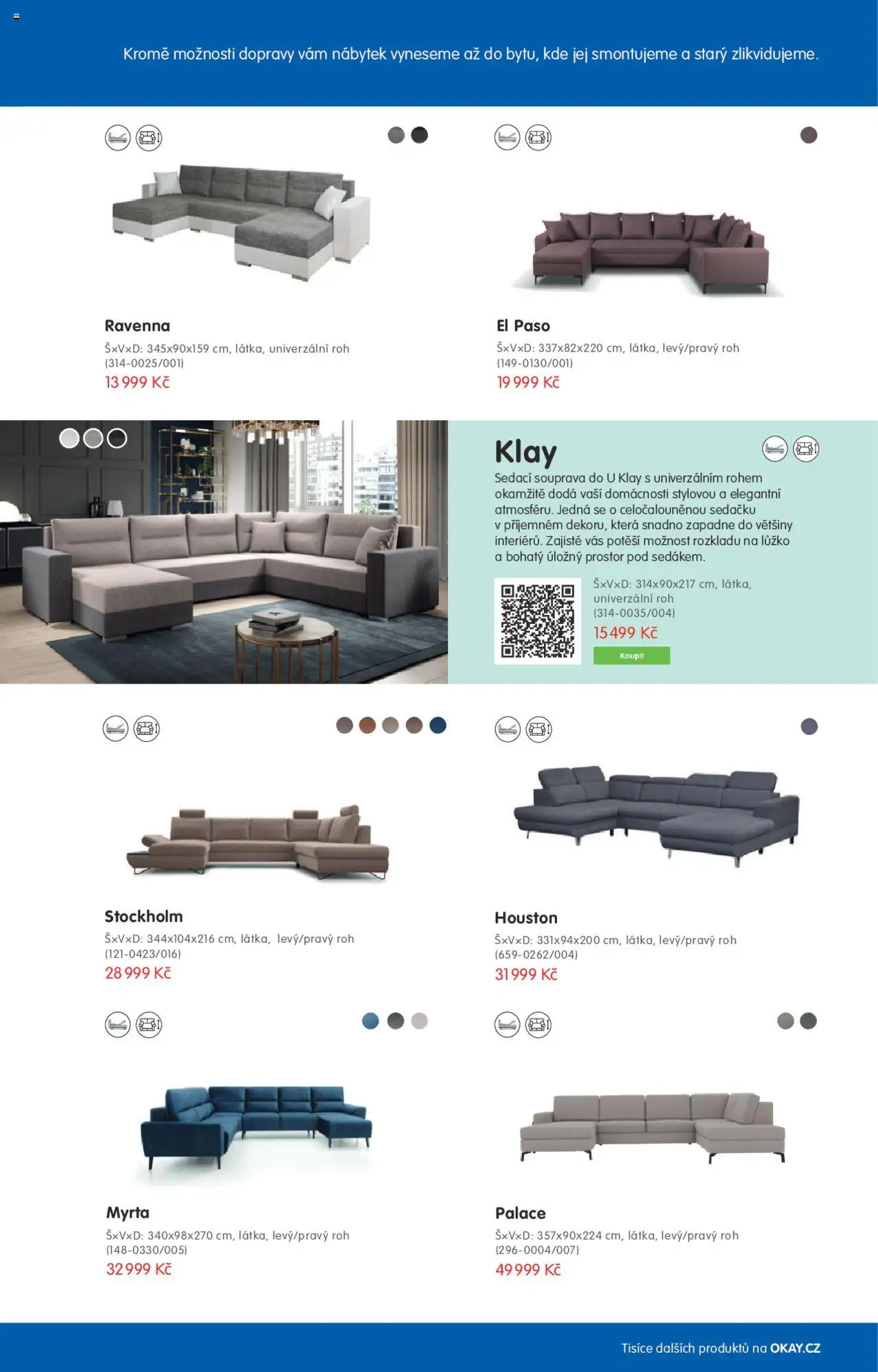 OKAY katalog - Sedačky od 01.03.2023 | Strana: 17 | Produkty: Sáčky do vysavače, Univerzální čistič, Klipsy na utěrky, Barva na vlasy