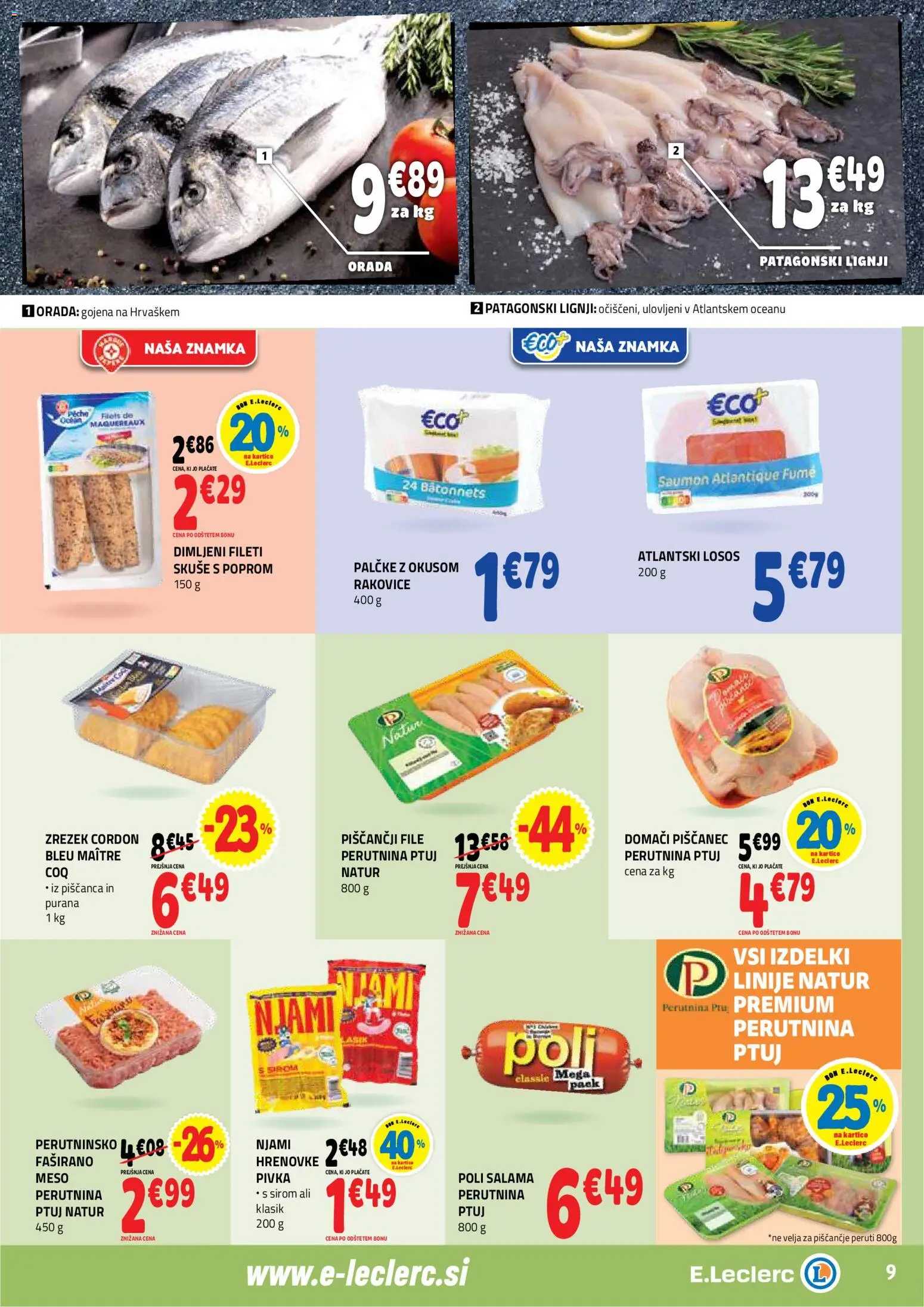 Novi E.leclerc katalog ponudbe – veljaven od 11.02.2026 | Stran: 9