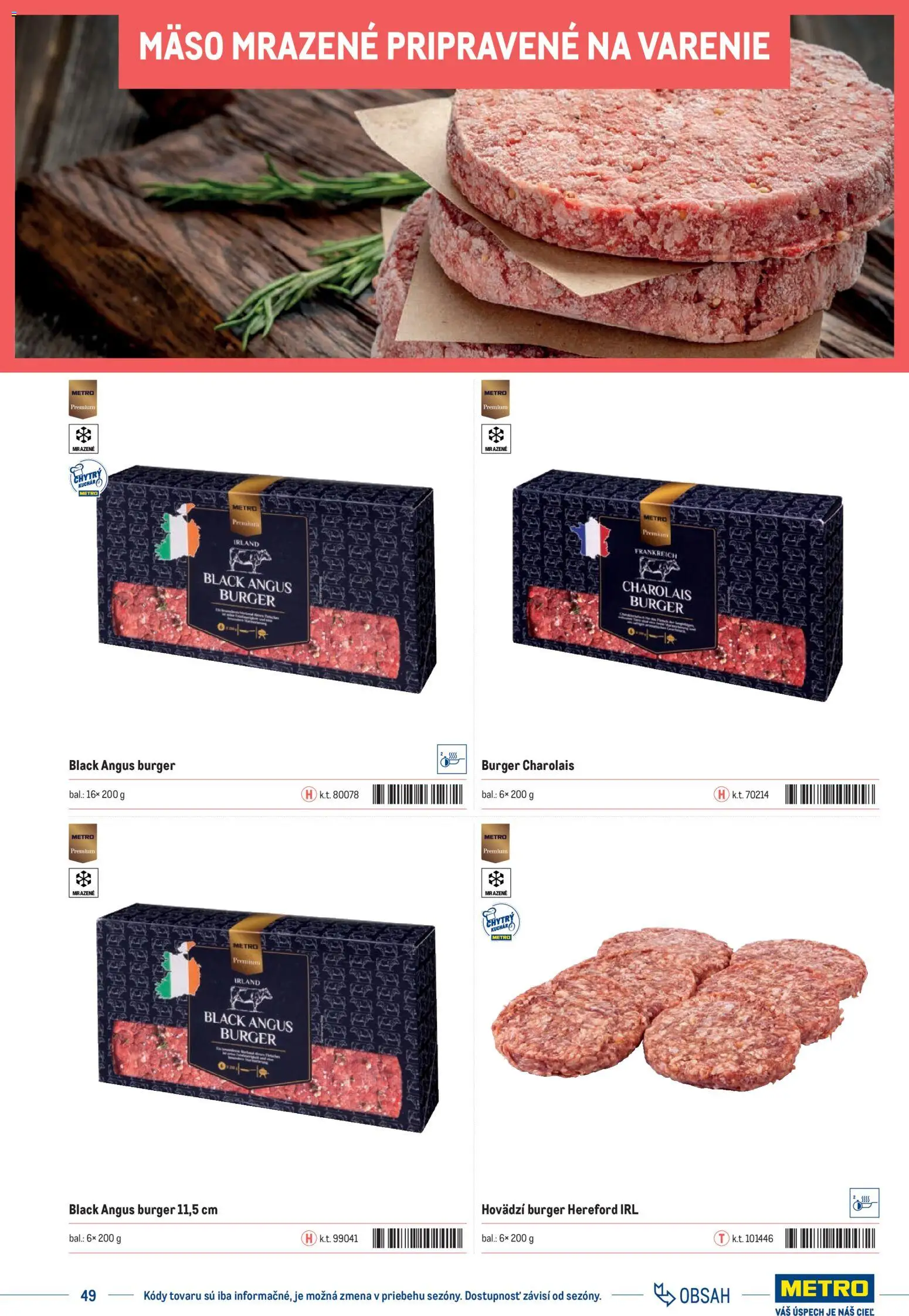 Nové Metro akcie – leták je platný od 01.01.2025 | Strana: 49