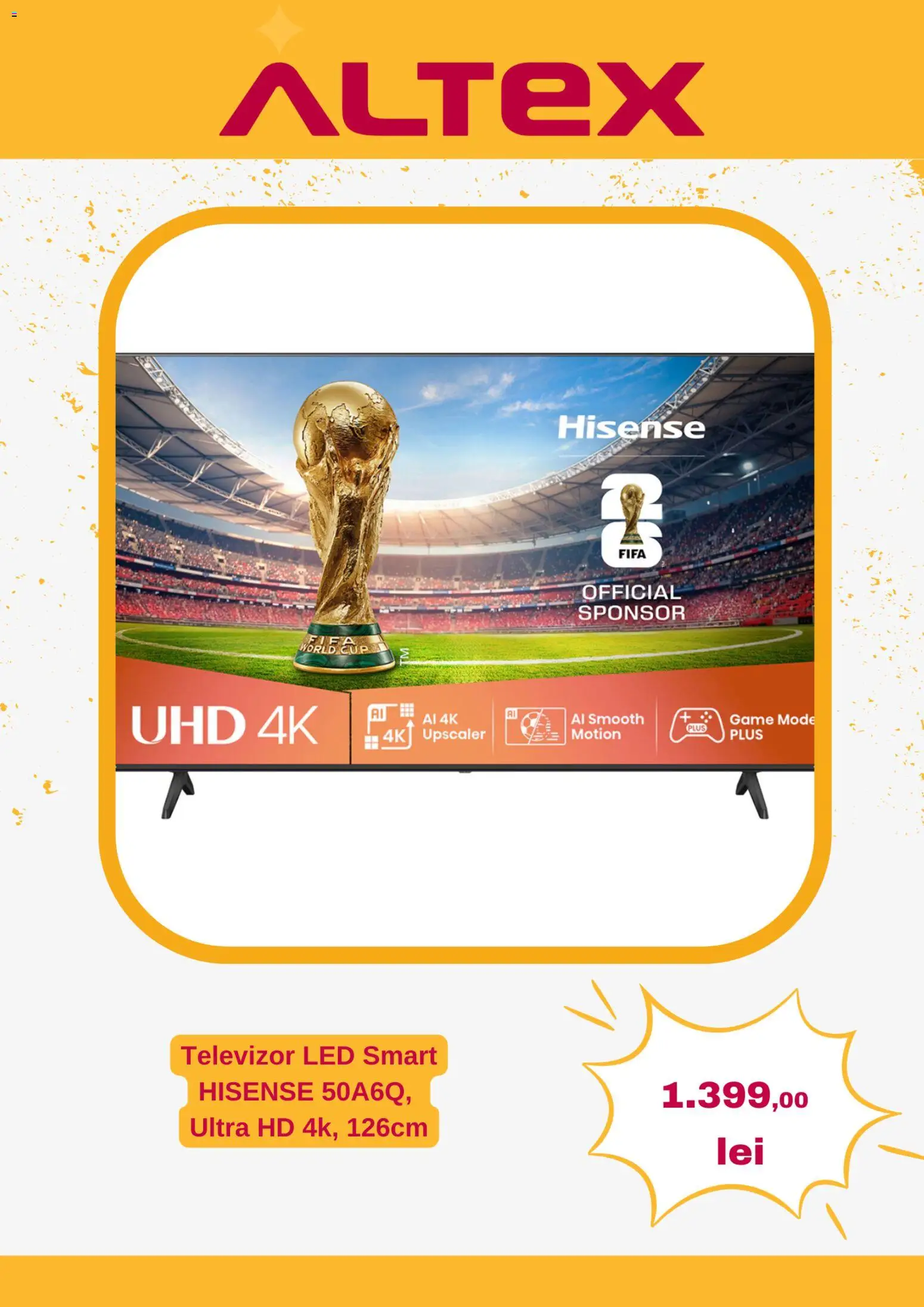 Noul catalog Altex – valabil de la 08.01.2026 | Pagină: 5 | Produse: Vestiyer, Televizor, Babak