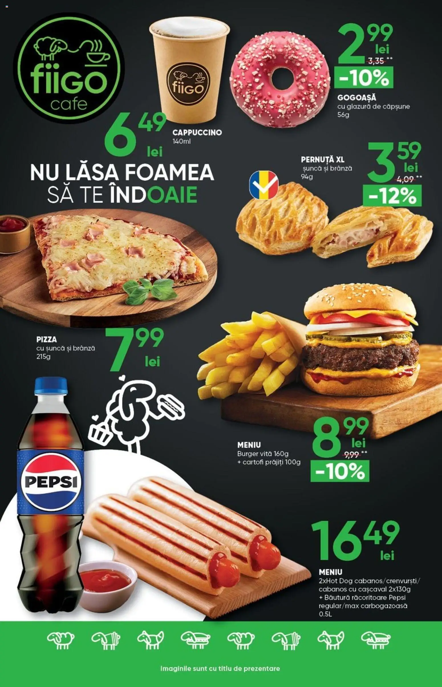 Noul catalog Profi – valabil de la 10.12.2025 | Pagină: 6 | Produse: Cașcaval, Brânză, Șuncă, Pizza