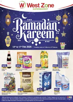 Preview of Westzone Supermarket - Offers valid from 13.02.2026