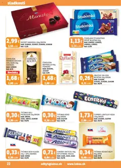 Labaš magazín │ platný od 22.08.2025 | Strana: 22