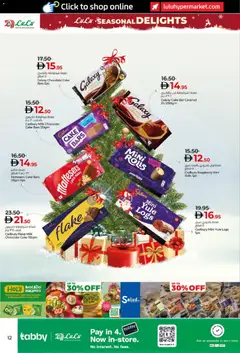 Preview of Lulu Hypermarket - Seasonal Delights - Abu Dhabi & Al Ain valid from 17.12.2025 | Page: 12 | Products: Banány, Sýr