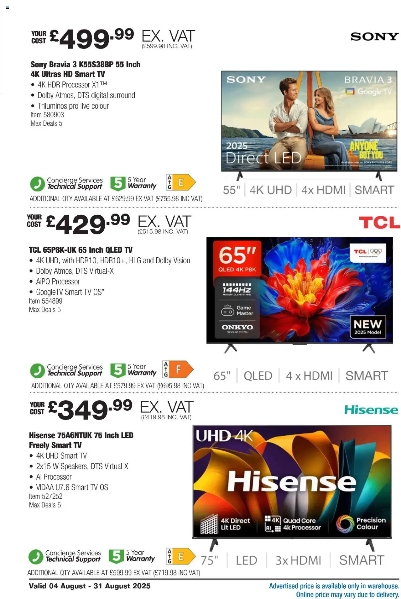  | Page: 2 | Products: TV