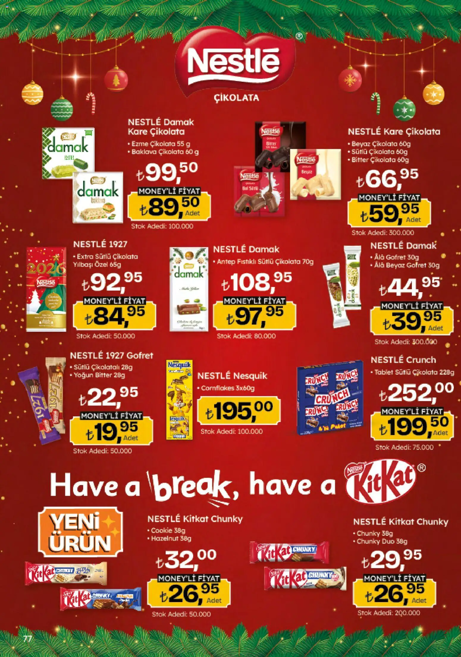 Migros Katalog - 5M Migroskop Dijital - 05.12.2025 tarihinden itibaren geçerlidir | Sayfa: 77 | Ürünler: Gofret, Çikolata, Tablet