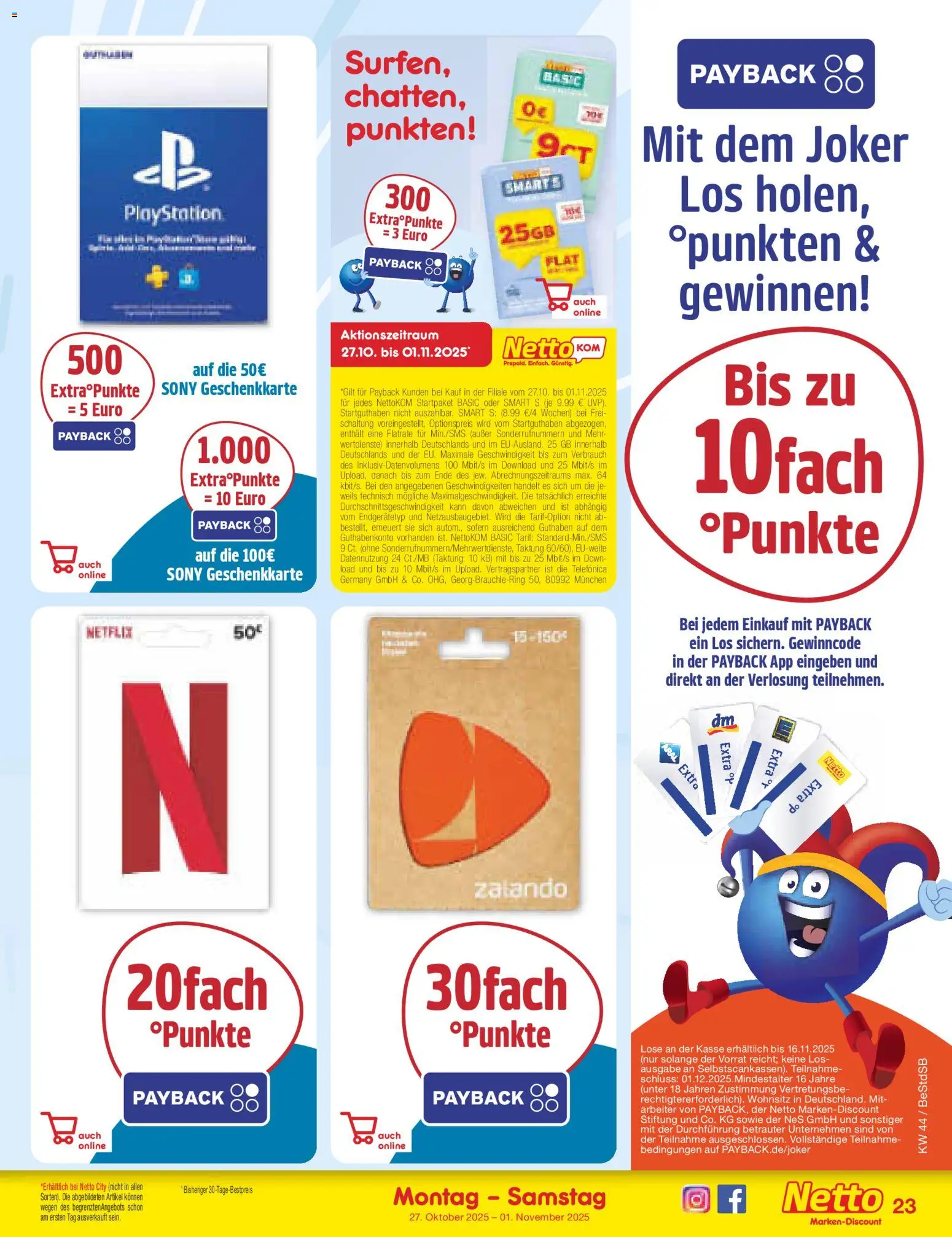 Netto Marken-Discount Prospekt 	 – gültig ab 27.10.2025 | Seite: 25 | Produkte: Playstation, Sony