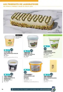 METRO - Prévisualisation de METRO - Boulanger Pâtissiers valide à partir de 08.02.2026 | Page: 16 | Produits: Pain, Noix, Amandes, Fruits secs