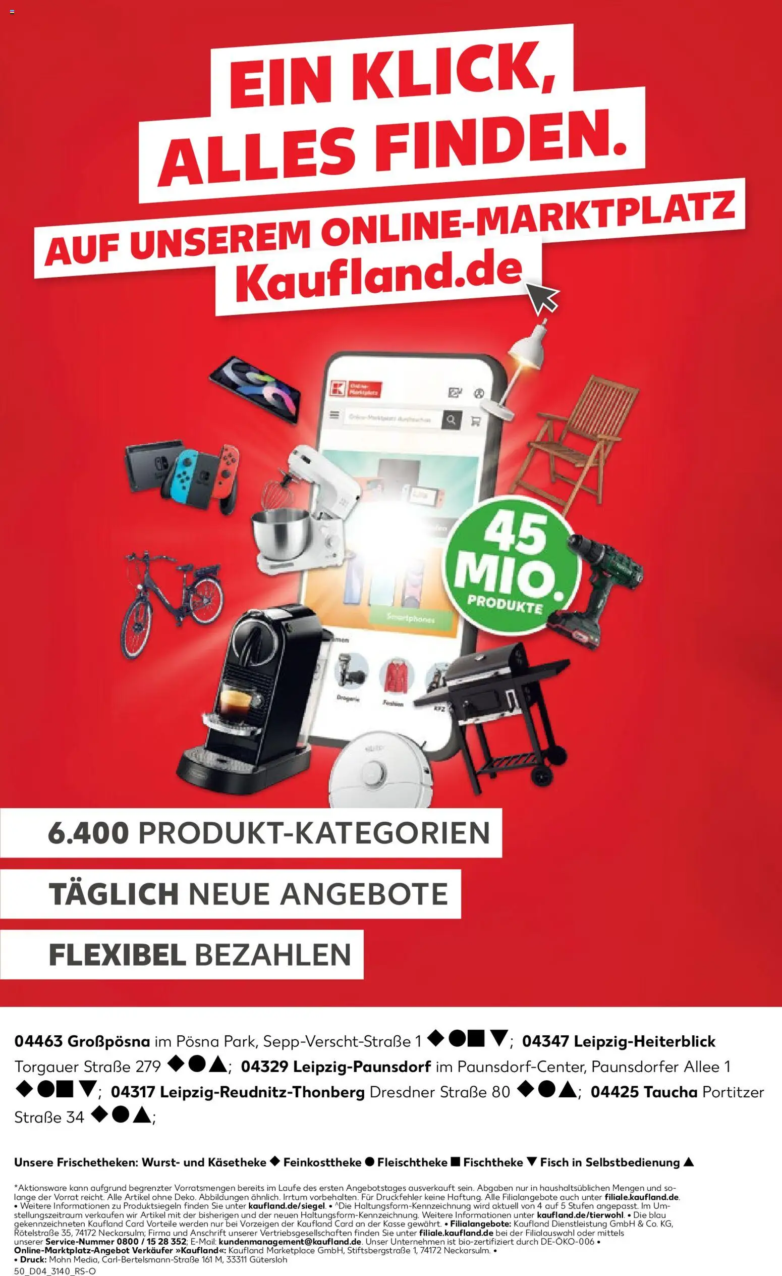 Kaufland prospekt Leipzig	 – gültig ab 25.01.2026 | Seite: 50 | Produkte: Grill, Mixer, Fisch, Wurst