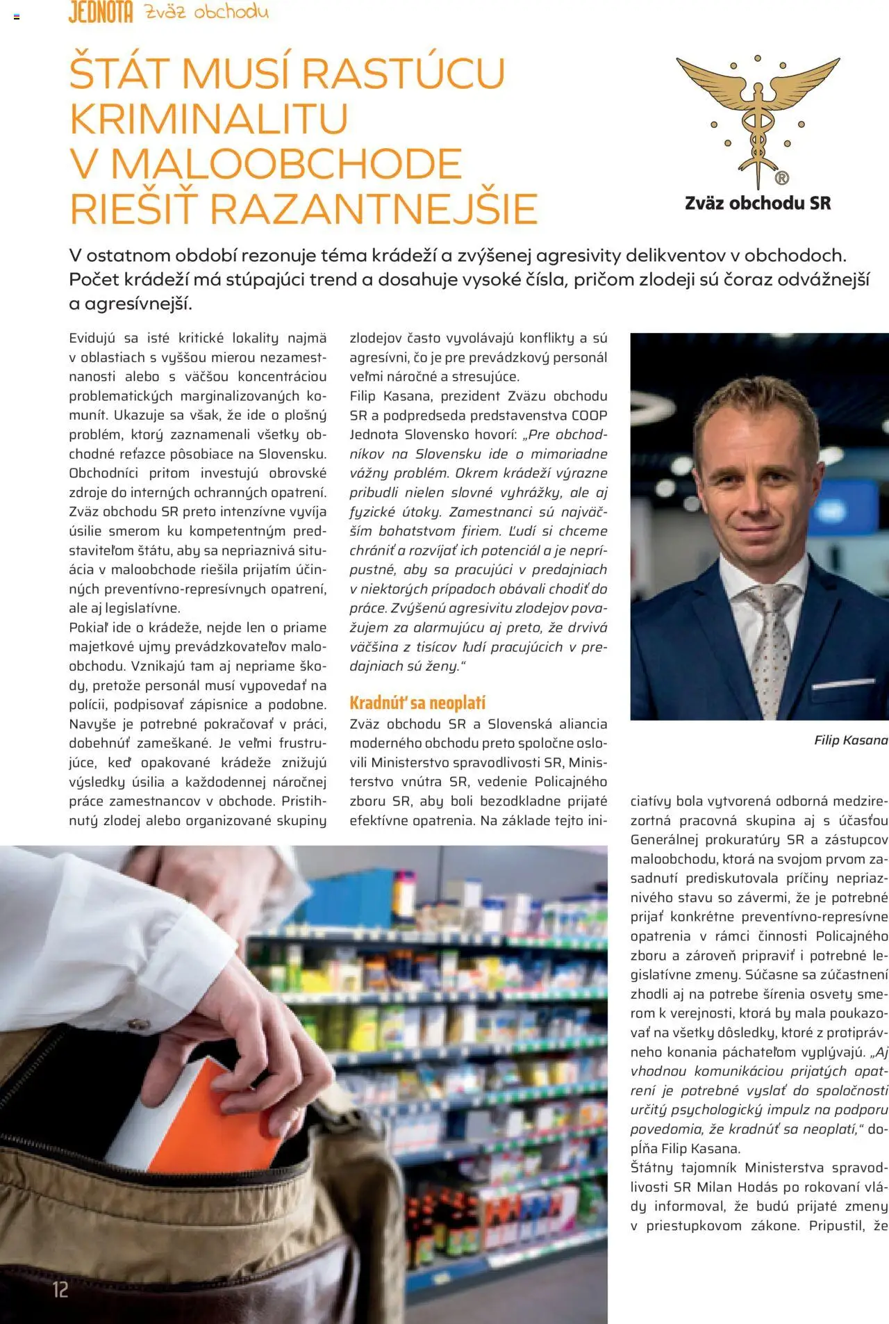 COOP Jednota časopis │ platný od 01.08.2025 | Strana: 12