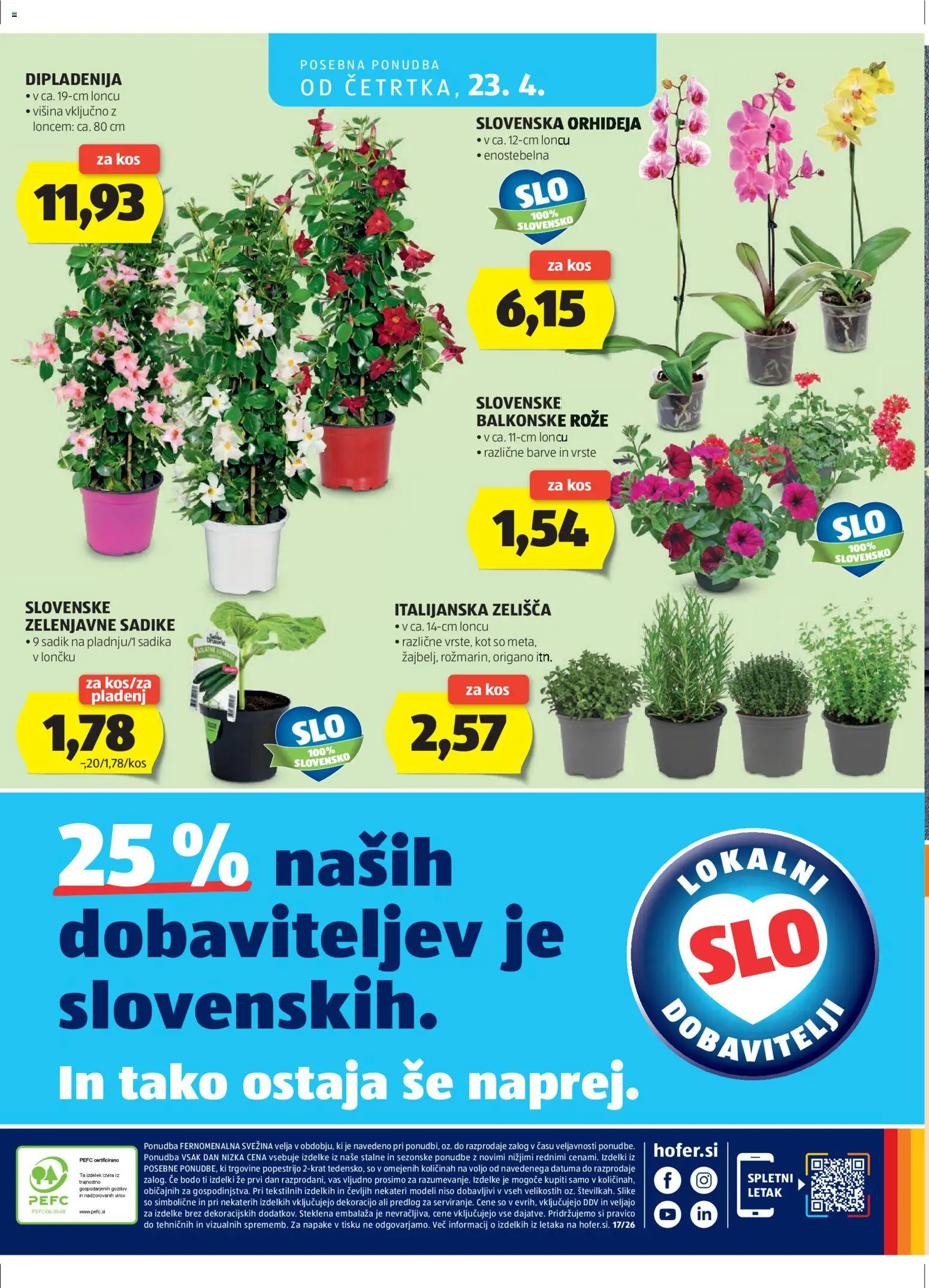 Hofer SI katalog | vrijedi od 15.04.2026 | Stranica: 28 | Proizvodi: Orhideja