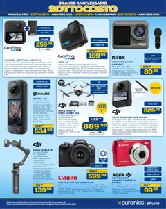 Volantino Euronics del 12.09.2025 | Pagina: 34 | Prodotti: Video, Audio, Microfono, Batteria