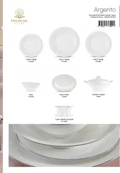 04.09.2025 tarihinden itibaren geçerli olan Karaca kataloğu önizlemesi | Sayfa: 27 | Ürünler: Kaşe, Yemek takımı