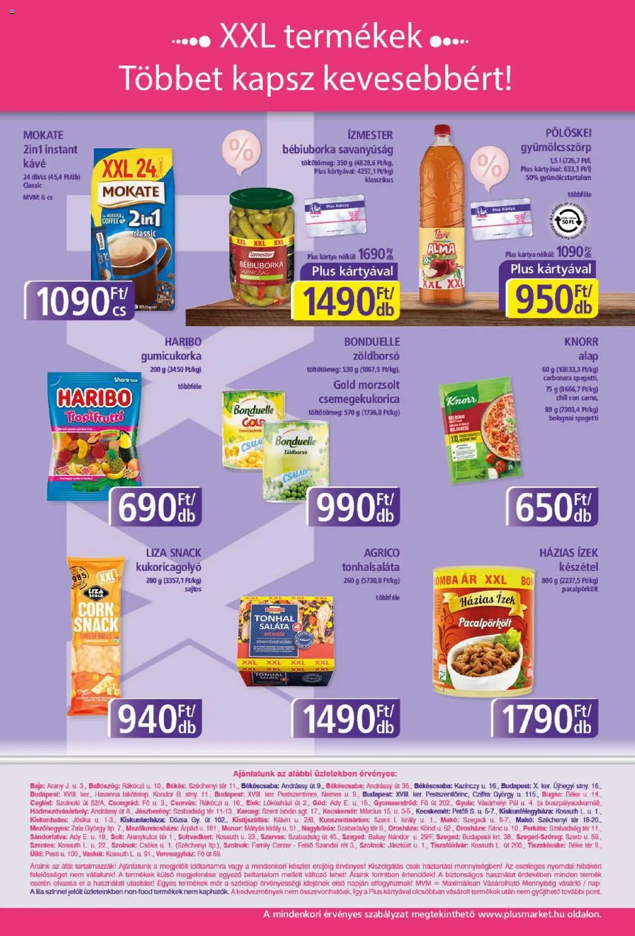 Plus Market akciós ujság - amely érvényes a következő dátumtól: 21.08.2025 | Oldal: 12 | Termékek: Spagetti, Alma, Saláta, Készétel
