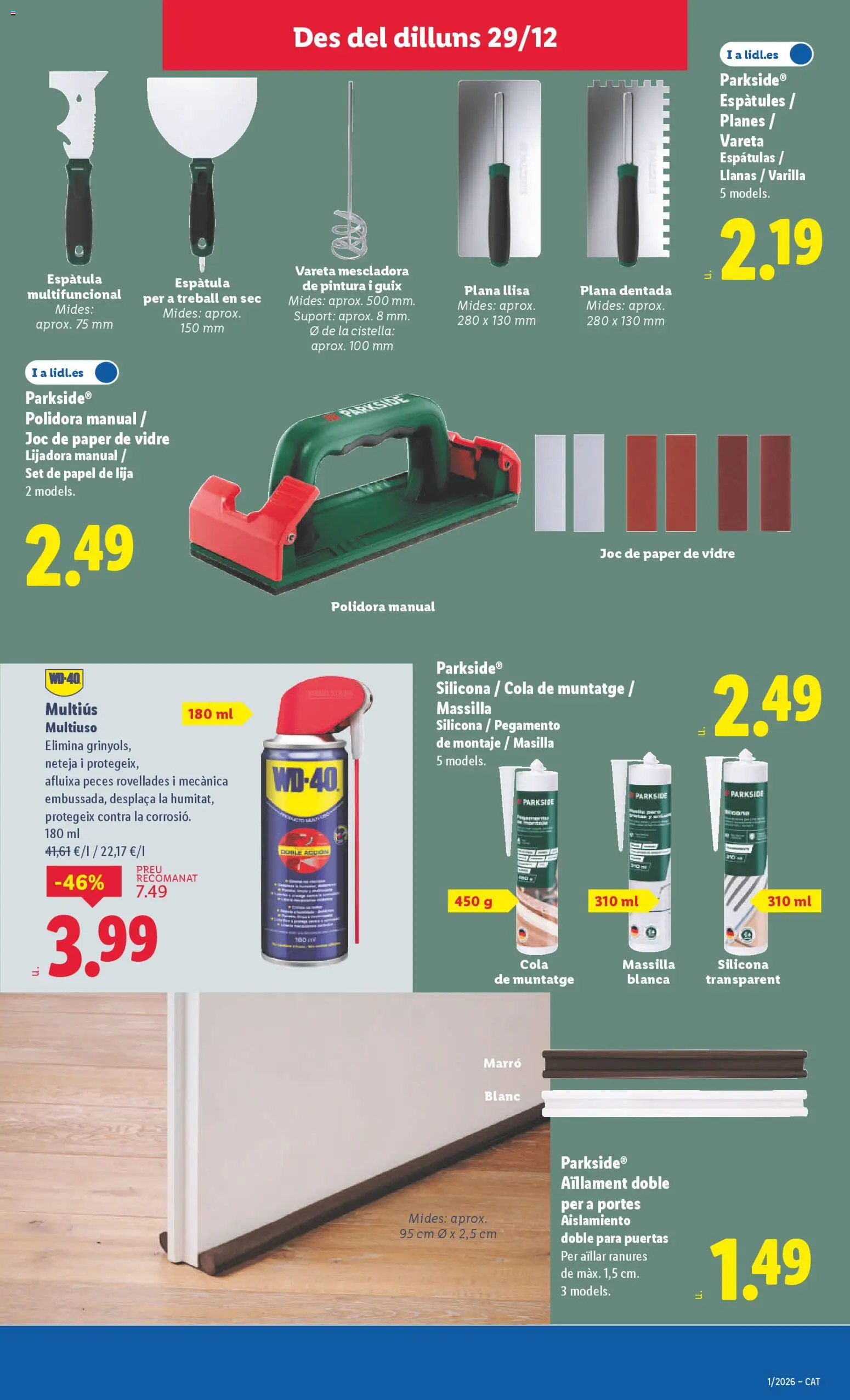 Lidl folleto de bazar │ válido desde el 29.12.2025 | Página: 9