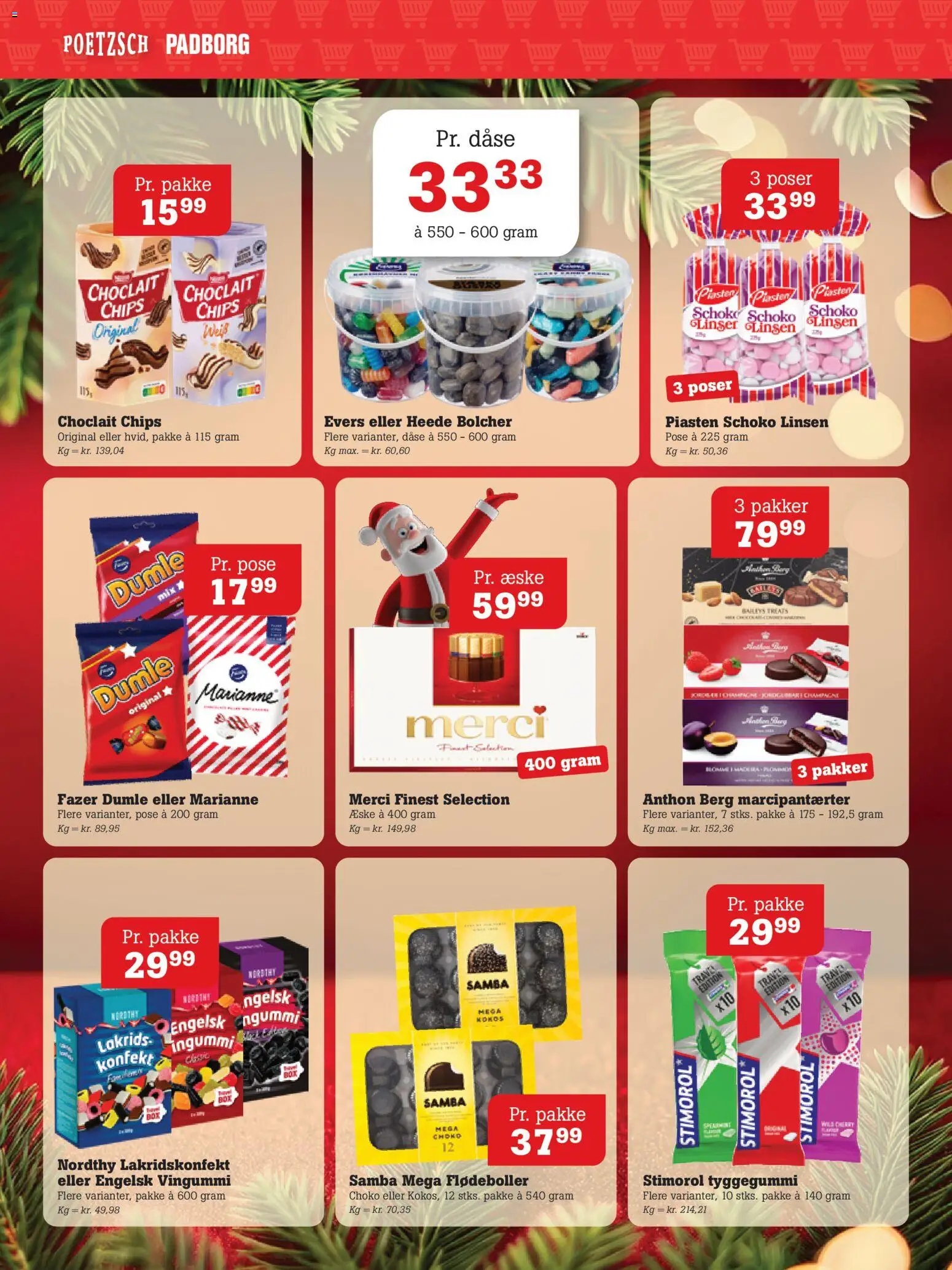 Poetzsch Padborg tilbudsavis – gyldig fra 27.11.2025 | Side: 10 | Produkter: Amendoins, Chips, Linser, Vingummi