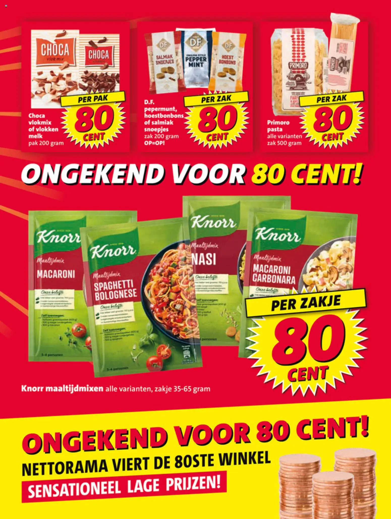 {H1} | Pagina: 13 | Producten: Snoepjes, Pasta, Vlokken, Macaroni