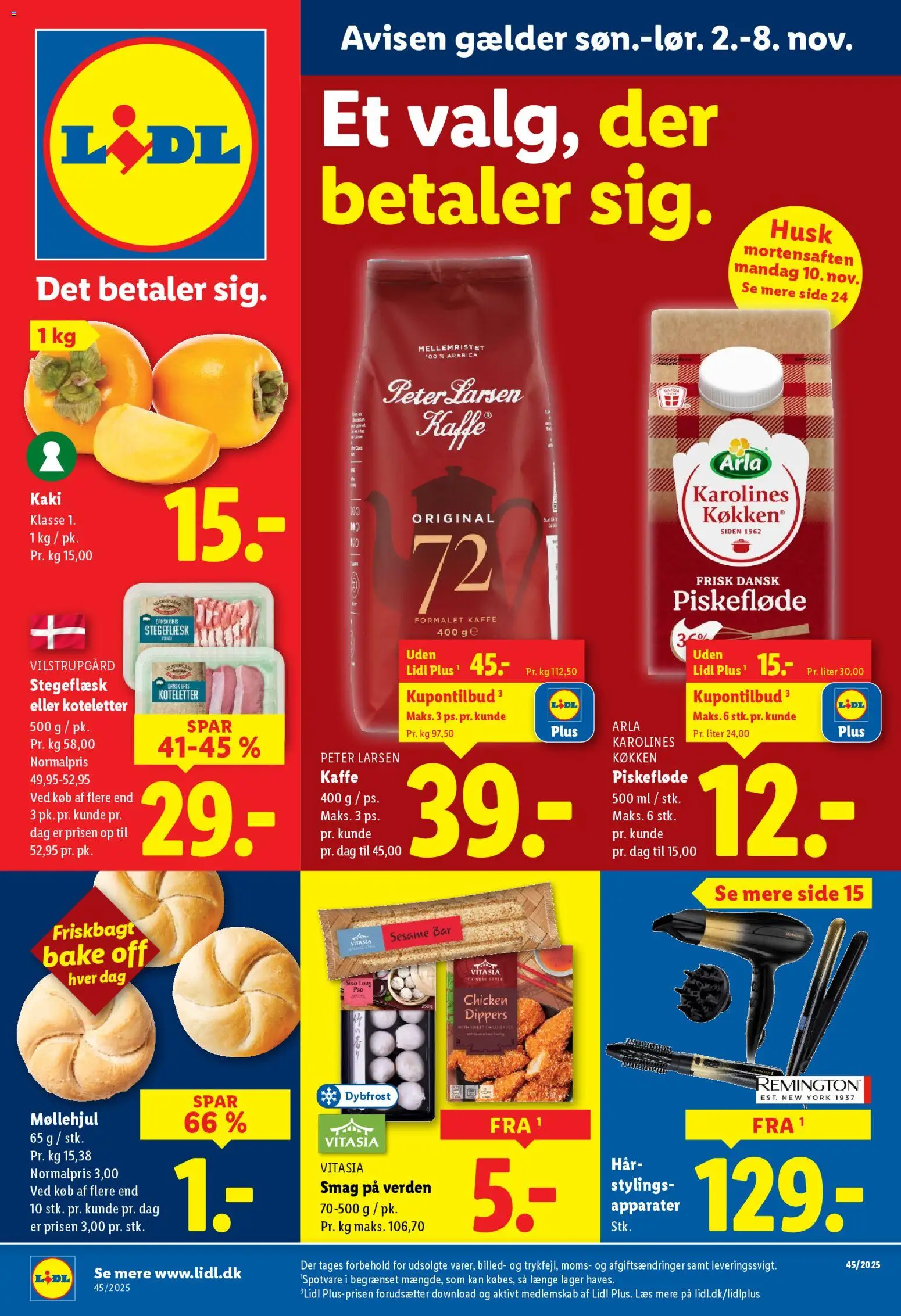 Lidl tilbudsavis – gyldig fra 06.11.2025 | Side: 13 | Produkter: Kaffe, Koteletter, Chilli, Søm