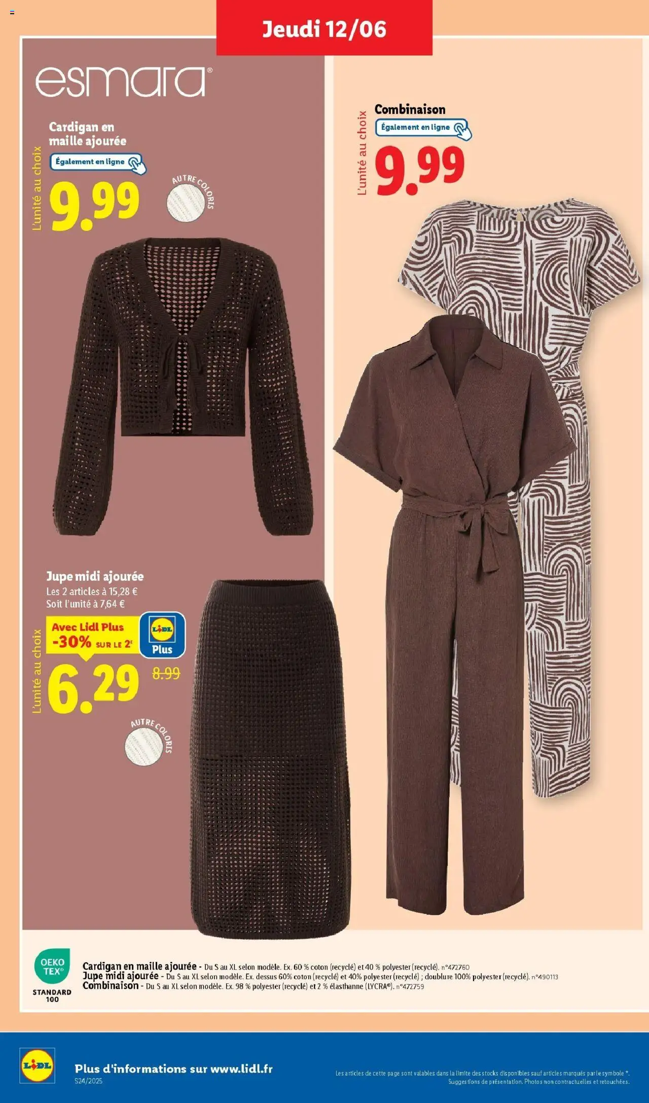  | Page: 16 | Produits: Cardigan, Coton, Jupe, Combinaison