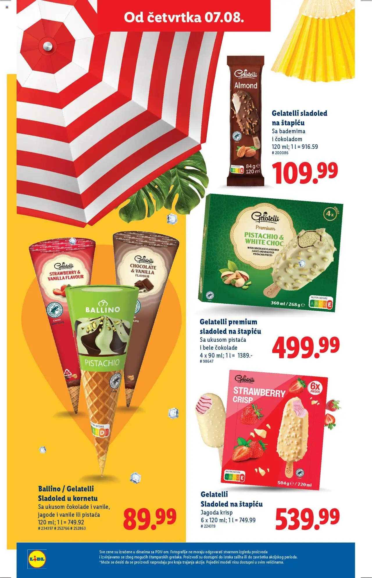 Lidl katalog - važi od 07.08.2025 | Strana: 30 | Proizvode: Jagode, Sladoled, Jagoda