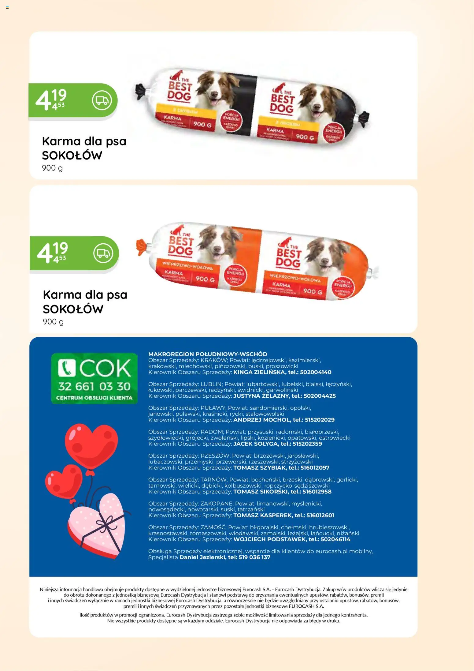 Eurocash Gazetka - Oferta Produktowa od 09.02.2026 | Strona: 41 | Produkty: Karma dla psa