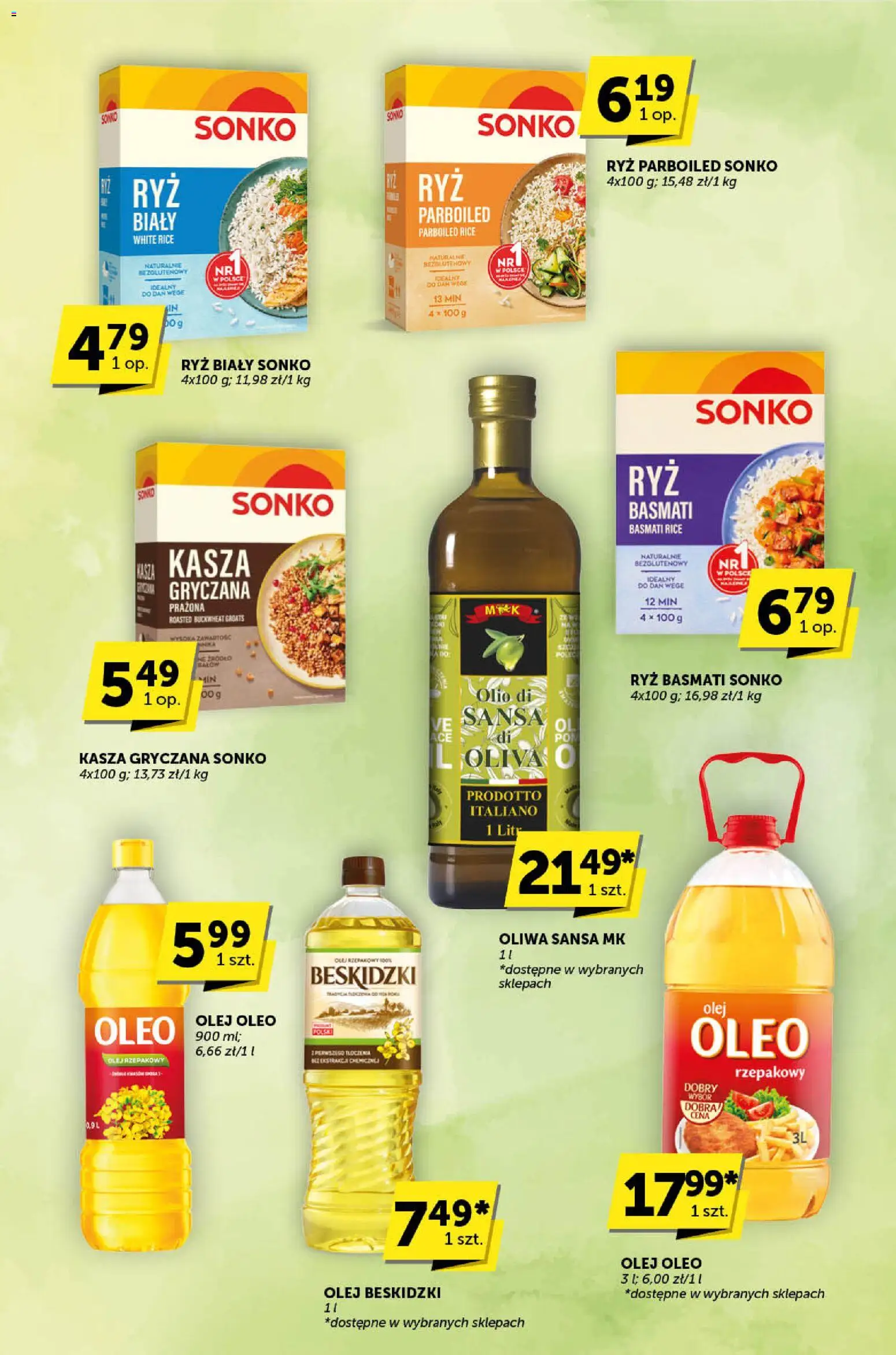 Groszek Gazetka - Katalog od 19.02.2026 | Strona: 11 | Produkty: Kasza, Kasza gryczana, Olej, Ryż