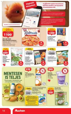 Auchan akciós ujság - amely érvényes a következő dátumtól: 18.09.2025 | Oldal: 18