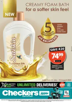 Preview of Checkers specials valid from 21.07.2025