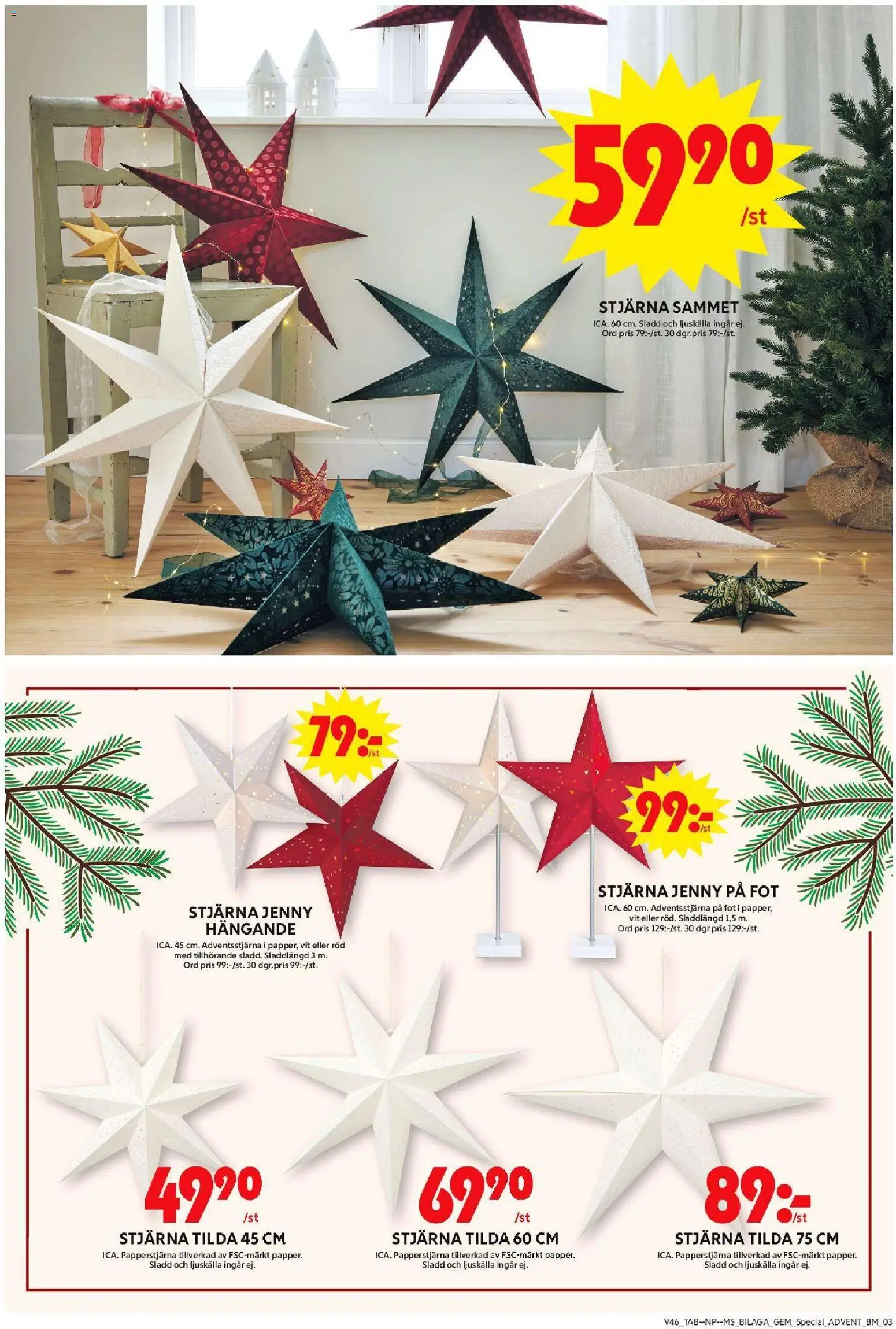 ICA Maxi reklamblad aktuell från 10.11.2025 | Sida: 15 | Produkter: Sladd, Ljuskälla