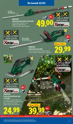 Anteprima del volantino Lidl volantino valido a partire dal 23.03.2026 | Pagina: 27 | Prodotti: Olio, Occhiali, Batteria, Caricabatterie