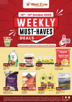 Preview of Westzone Supermarket offers valid from 10.10.2025