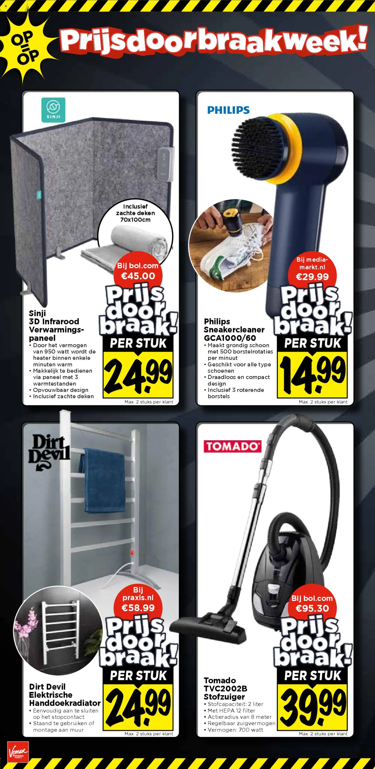 {H1} | Pagina: 2 | Producten: Schoenen, Deken, Stopcontact, Borstels