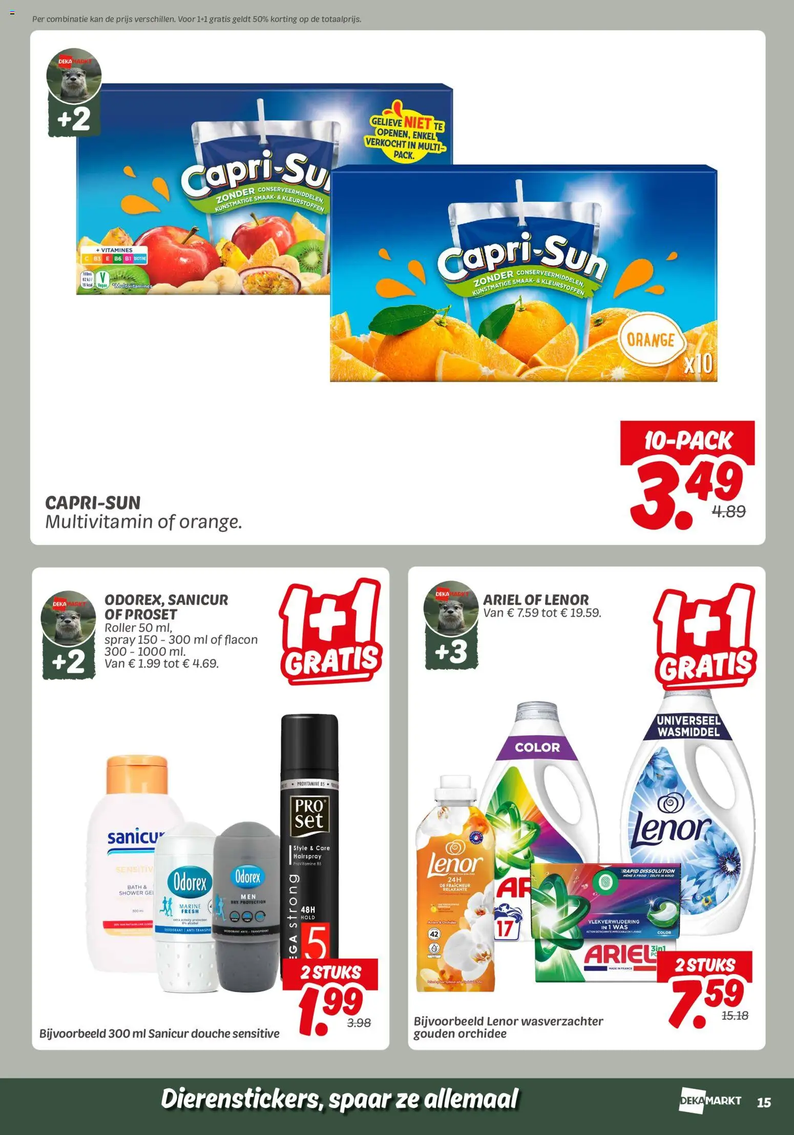 {H1} | Pagina: 15 | Producten: Wasmiddel, Wasverzachter, Kan, Was