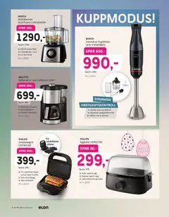 Forhåndsvisning av Elon kundeavis gyldig fra 23.03.2026 | Side: 4 | Produkter: Stavmikser, Egg, Skyr, Крахмал