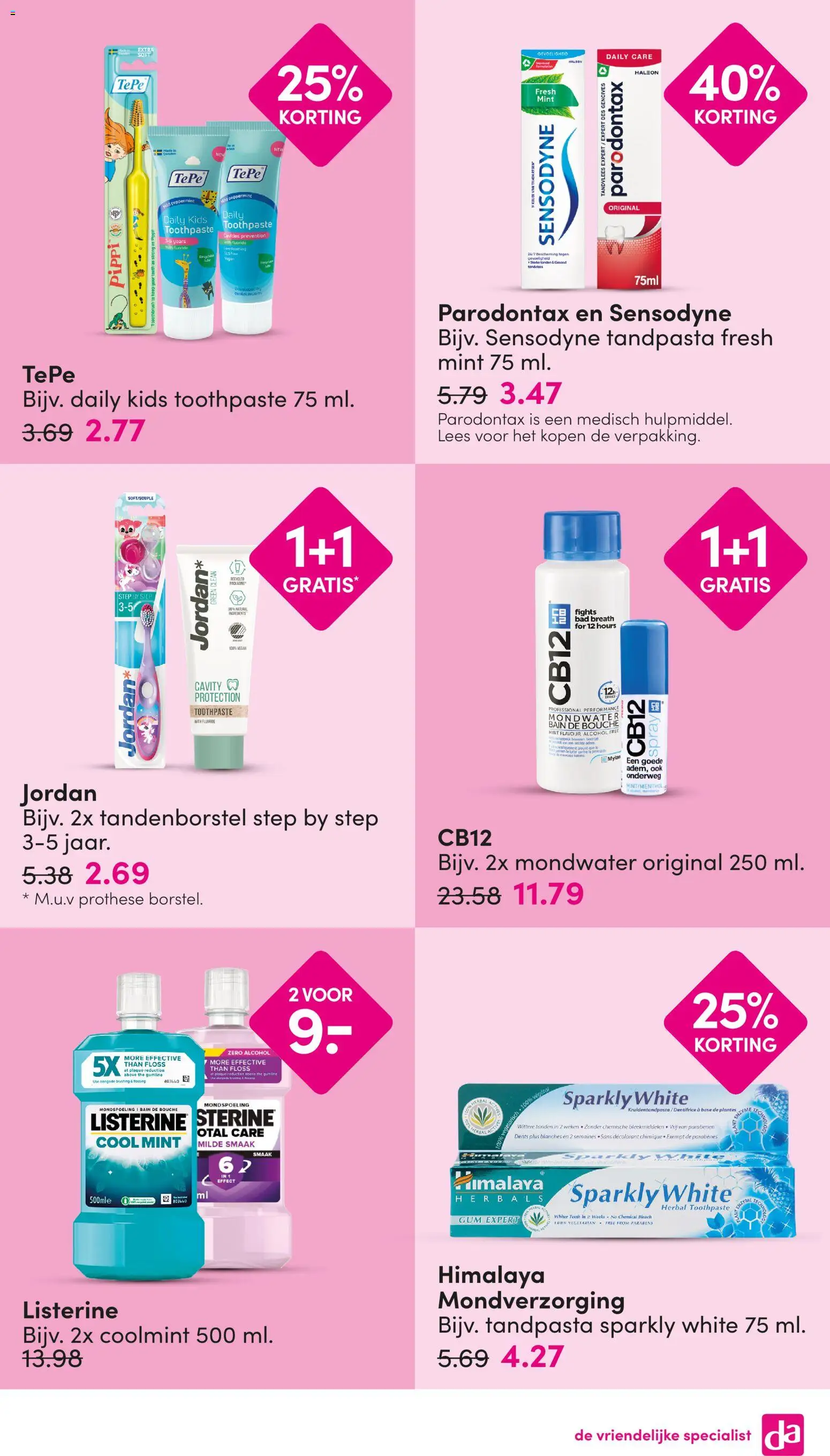 {H1} | Pagina: 13 | Producten: Mondwater, La, Bad, Mondverzorging