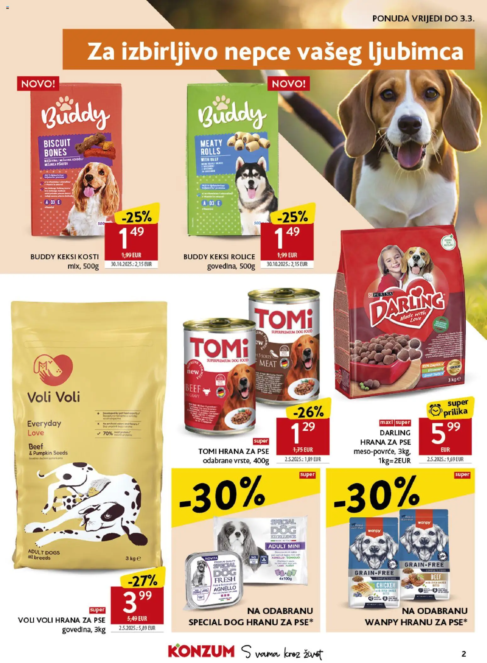 Konzum HR akciós ujság - amely érvényes a következő dátumtól: 19.02.2026 | Oldal: 2