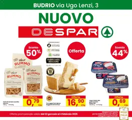 Anteprima del volantino Despar Budrio catalogo valido a partire dal 22.01.2026