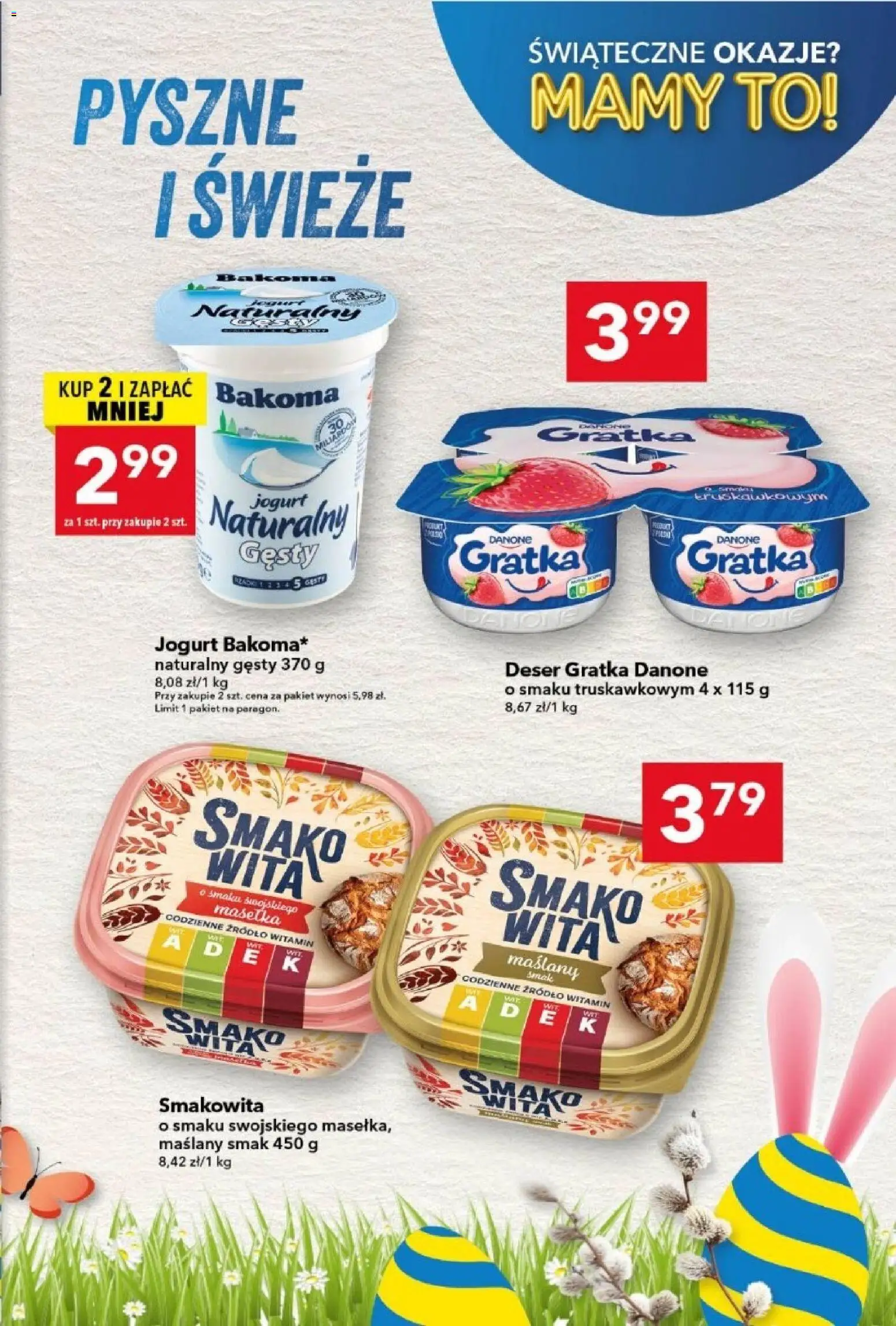 Lewiatan gazetka od 26.03.2026 | Strona: 9 | Produkty: Jogurt