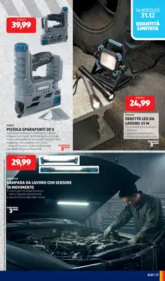 Anteprima del volantino Volantino Aldi	 valido a partire dal 29.12.2025 | Pagina: 27 | Prodotti: Cavo, Chiodi, Lampada, Caricabatterie