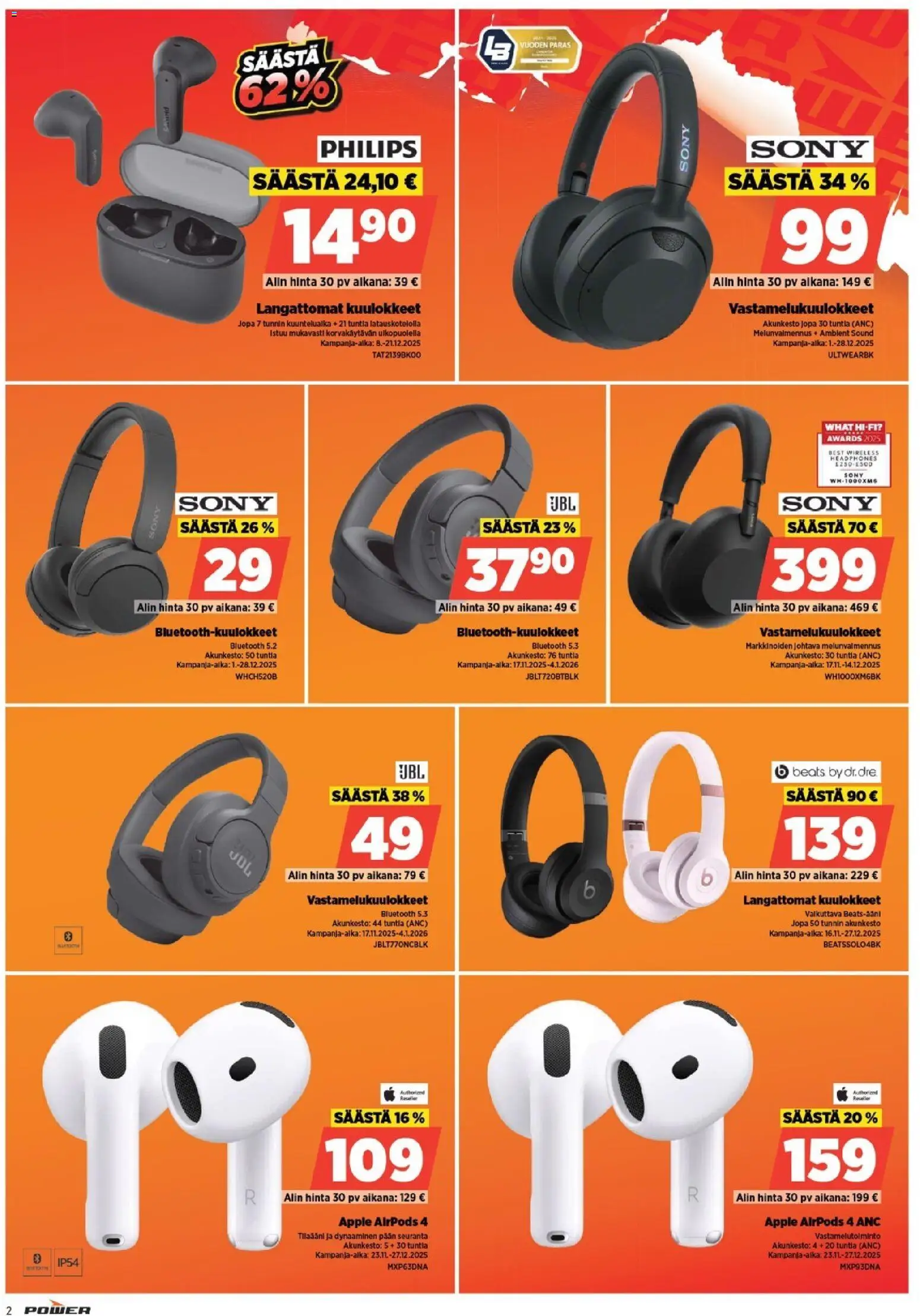 Power tarjoukset – voimassa 24.11.2025 alkaen | Sivu: 2