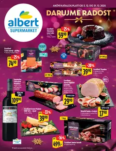 Náhled letáku Albert katalog - Supermarket - Delikatesy od 03.12.2025