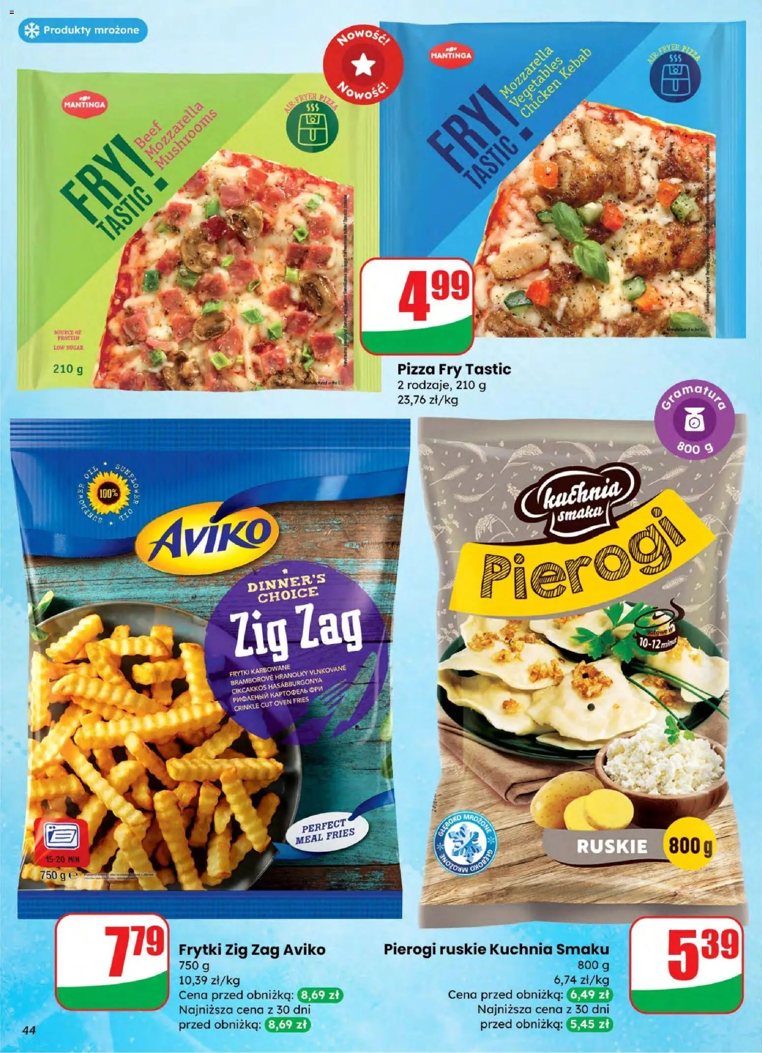 Dino gazetka od 04.03.2026 | Strona: 44 | Produkty: Kebab, Frytki karbowane, Mozzarella, Frytki