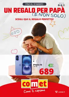 Anteprima del volantino Comet volantino Festa del Papà valido a partire dal 10.03.2026