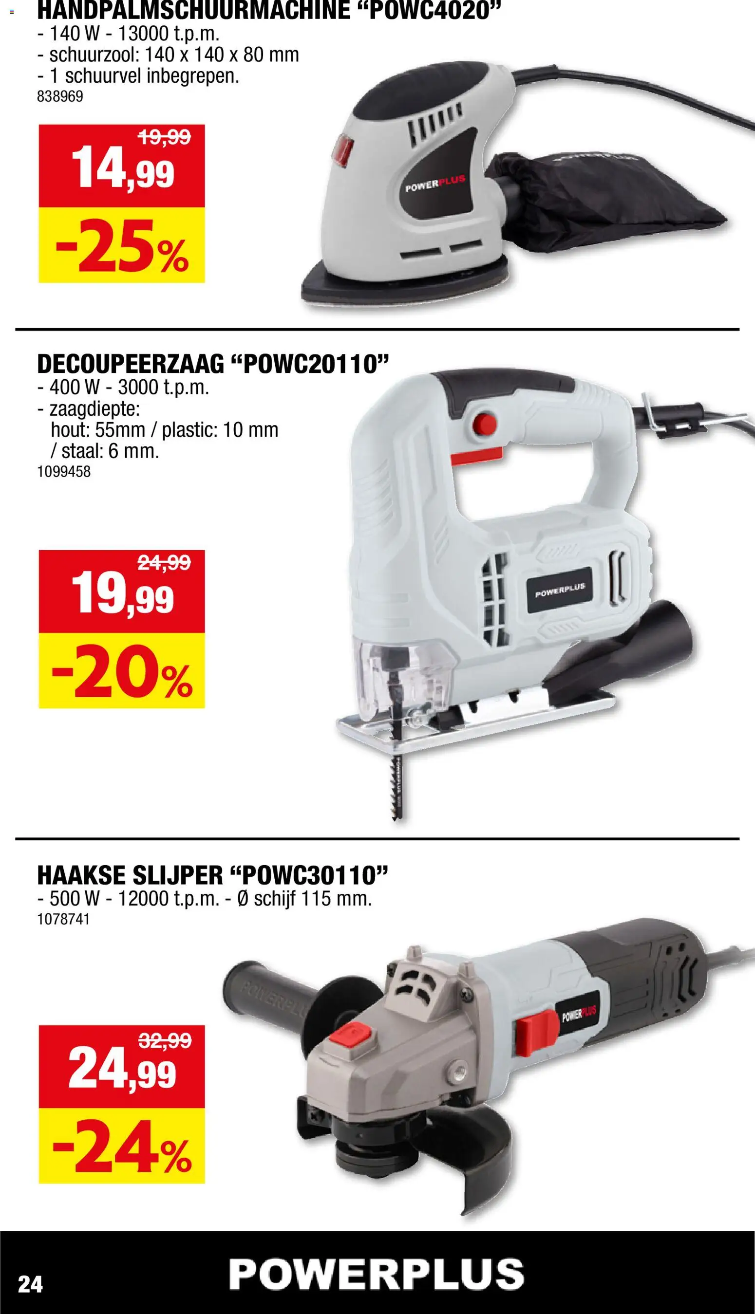 {H1} | Pagina: 24 | Producten: Schijf, Slijper