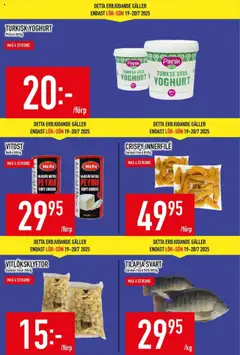 Matdax reklamblad aktuell från 14.07.2025 | Sida: 5 | Produkter: Galler, Yoghurt