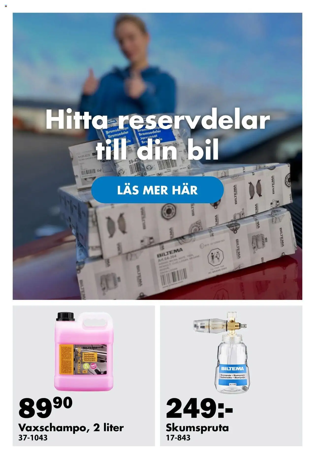 Biltema reklamblad aktuell från 01.08.2025 | Sida: 12 | Produkter: PC